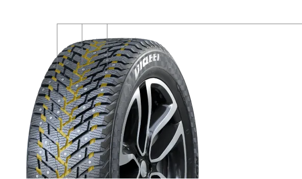 Усиление блоков рисунка протектора Усиление блоков рисунка протектора